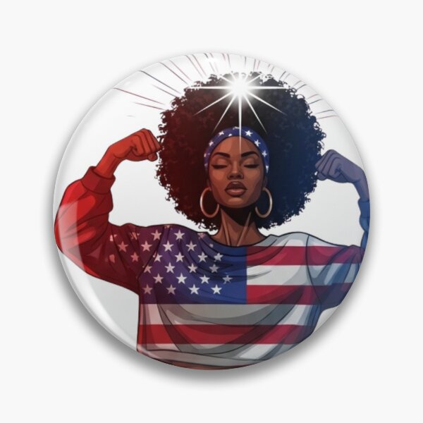 Item preview, Juneteenth Strong Black Woman Flexing Afro American Flag T-Shirt | Juneteenth 2025 Gift | Black History Pride Shirt | Freedom Day Tee designed and sold by nancysdaughter.