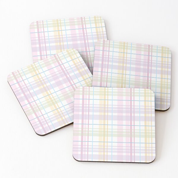 Item preview, Pastel Plaid Tartan Pattern - Soft Lavender and Blue Check designed and sold by SolutionsArt.