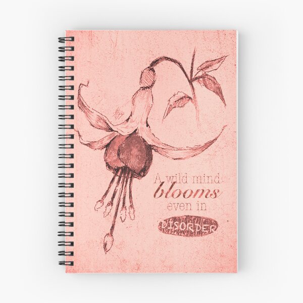 Item preview, BLOOMING DISORDER SALMON POSTER designed and sold by melyverso.