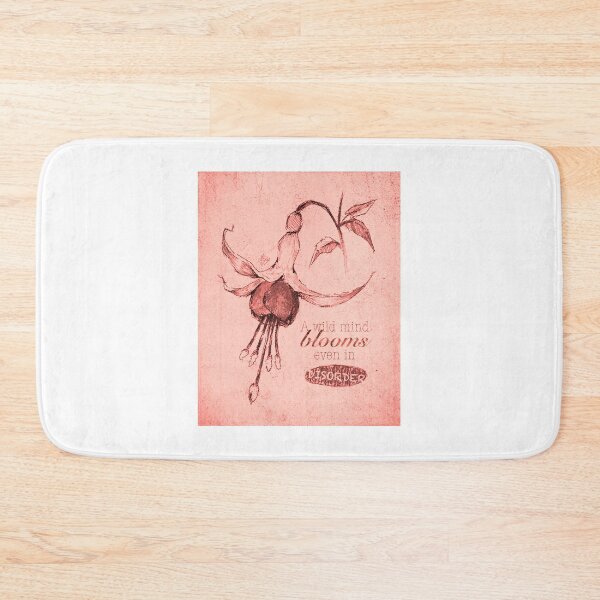 Item preview, BLOOMING DISORDER SALMON POSTER designed and sold by melyverso.