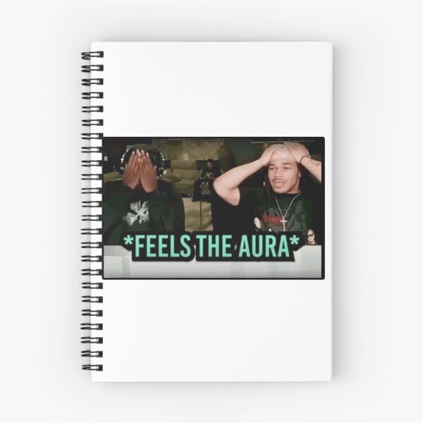 Item preview, FEELS THE AURA IG REACTION IMAGE MEME GIF designed and sold by Python Designs .