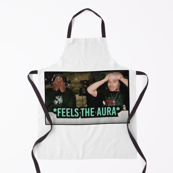 Item preview, FEELS THE AURA IG REACTION IMAGE MEME GIF designed and sold by Python Designs .