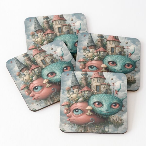 Item preview, Where Dreams Divide. Pop Surrealism Art inspired by Mark Ryden. Lowbrow art.. designed and sold by Piagor.