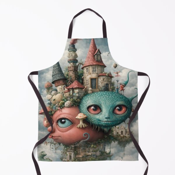 Item preview, Where Dreams Divide. Pop Surrealism Art inspired by Mark Ryden. Lowbrow art.. designed and sold by Piagor.