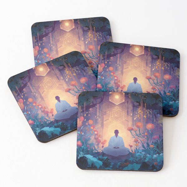 Item preview, Sacred Geometry Zen Meditation Spiritual Art designed and sold by LuminousFoundry.