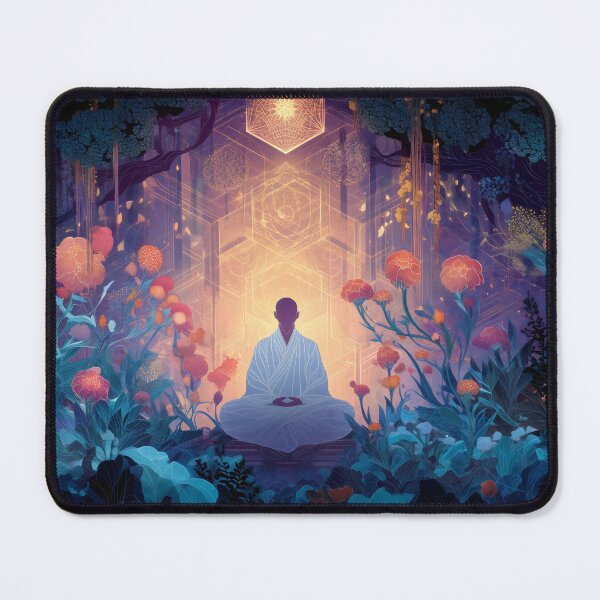 Item preview, Sacred Geometry Zen Meditation Spiritual Art designed and sold by LuminousFoundry.
