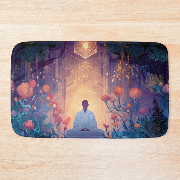 Item preview, Sacred Geometry Zen Meditation Spiritual Art designed and sold by LuminousFoundry.