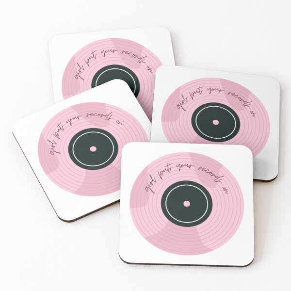Item preview, girl put your records on vinyl designed and sold by indie cottage.