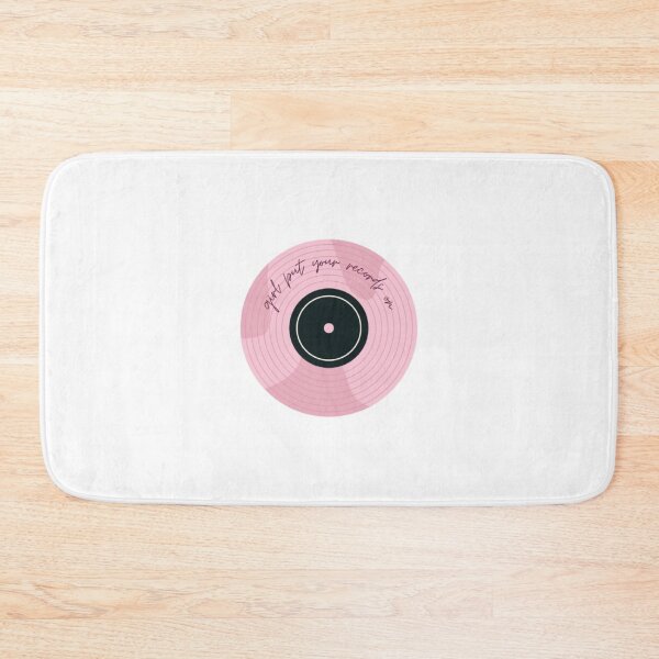 Item preview, girl put your records on vinyl designed and sold by indie cottage.