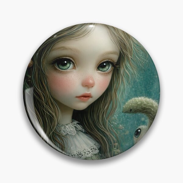 Item preview, The Hidden Garden. Pop Surrealism Art inspired by Mark Ryden. Lowbrow art.. designed and sold by Piagor.