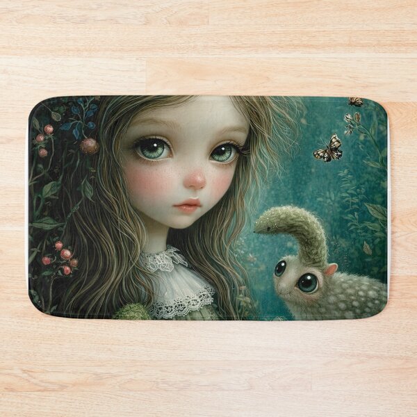 Item preview, The Hidden Garden. Pop Surrealism Art inspired by Mark Ryden. Lowbrow art.. designed and sold by Piagor.