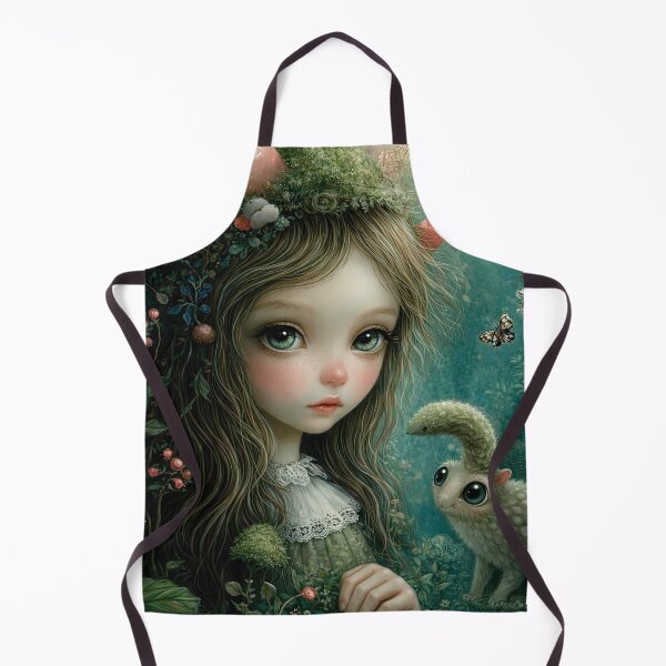 Item preview, The Hidden Garden. Pop Surrealism Art inspired by Mark Ryden. Lowbrow art.. designed and sold by Piagor.