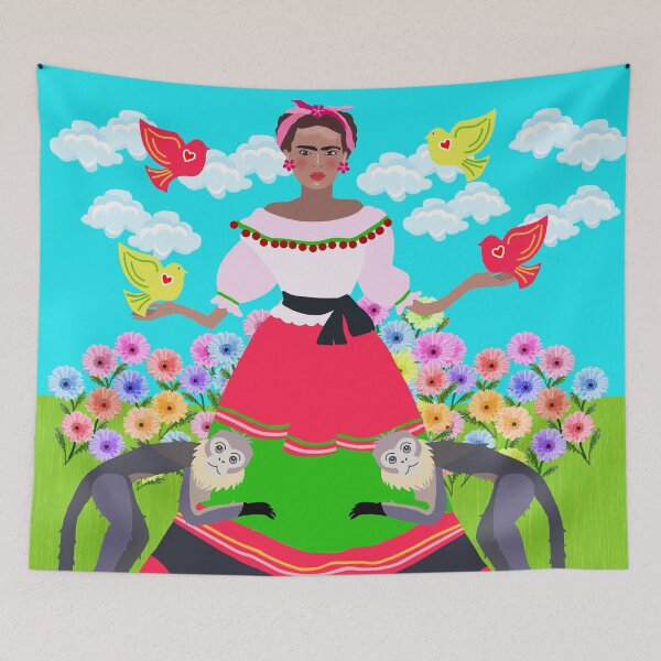 Item preview, Frida and Friends designed and sold by MidModMagic.