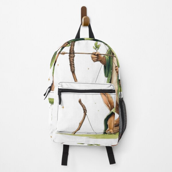 Item preview, Brave Rabbit Ranger Archer with Bow and Arrow Watercolor designed and sold by AQUILAKREO.