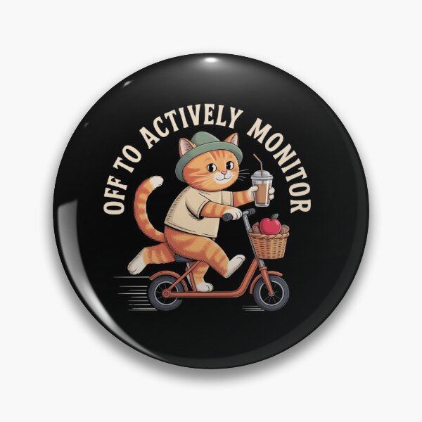 Item preview, Off to Actively Monitor Cat Funny Testing Day Teacher designed and sold by ZACK ART.