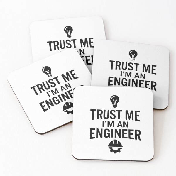 Item preview, Trust Me I'm An Engineer - Funny Engineering Quote - Graduation & Office Gift designed and sold by JLMWorks.