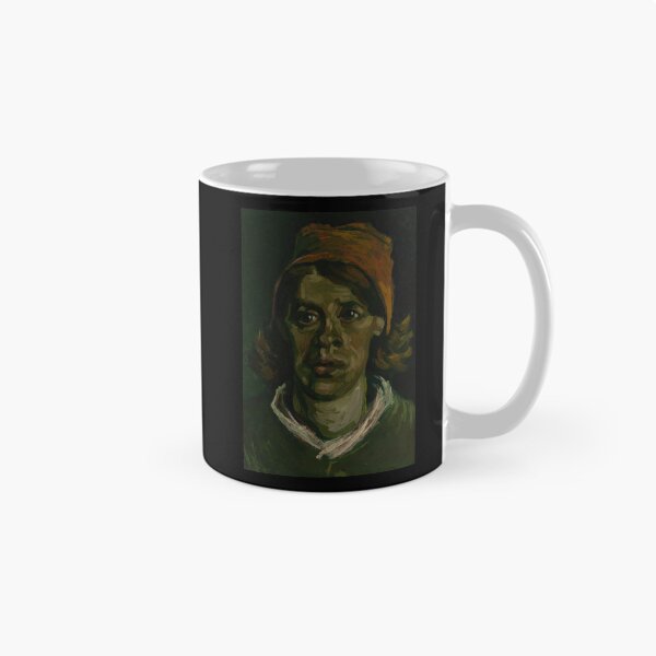 Item preview, Head of a Woman by Vincent van Gogh: Post Impressionist Portrait Poster designed and sold by artofuniverse.