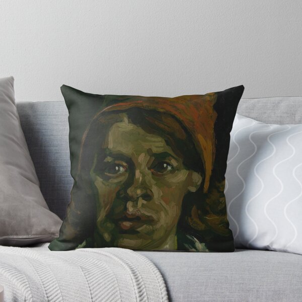 Item preview, Head of a Woman by Vincent van Gogh: Post Impressionist Portrait Poster designed and sold by artofuniverse.