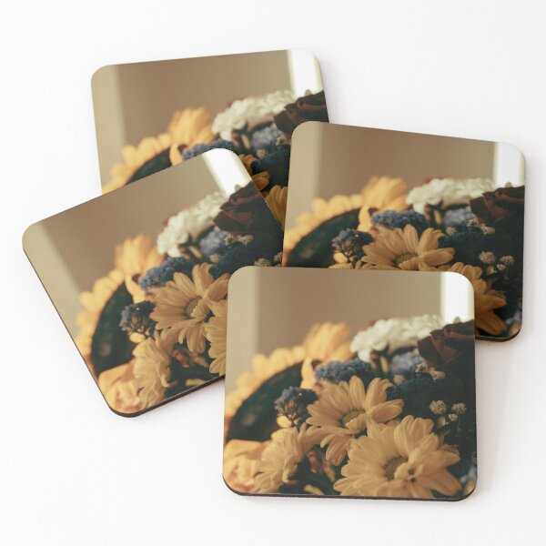 Item preview, soft focus, warm tones and delicate blooms- a quiet capture of beauty and simplicity designed and sold by Sichawla.