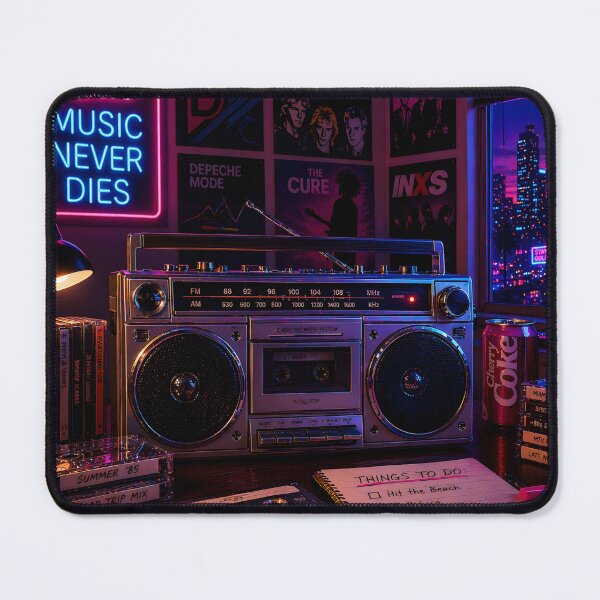 Item preview, Real Music Never Dies designed and sold by HarlemHustle.