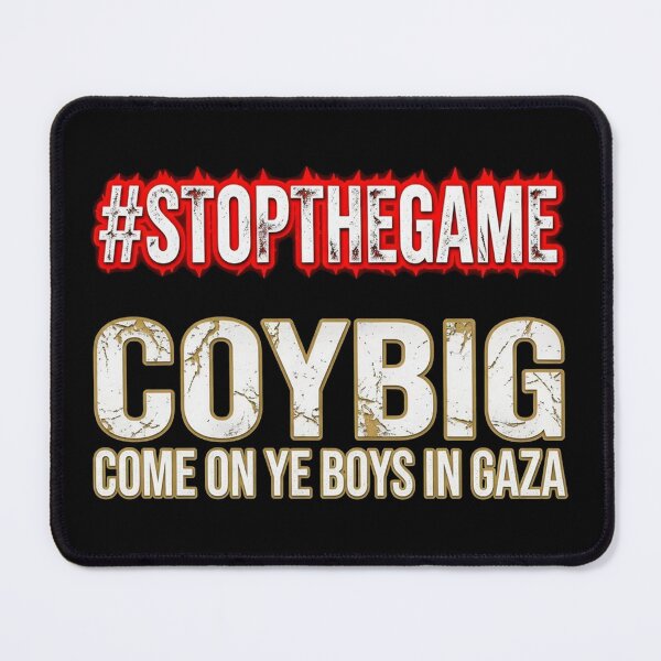 Item preview, #STOPTHEGAME Ireland Israel Football Protest Design designed and sold by CELTIC-DESIGNS.