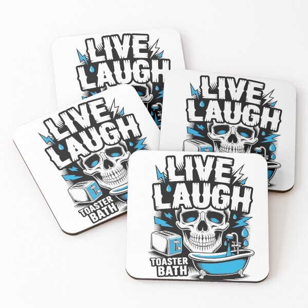Item preview, Funny Toaster Bath T-Shirt - Live Laugh Toaster Bath Graphic Tee designed and sold by MerchlyMike.