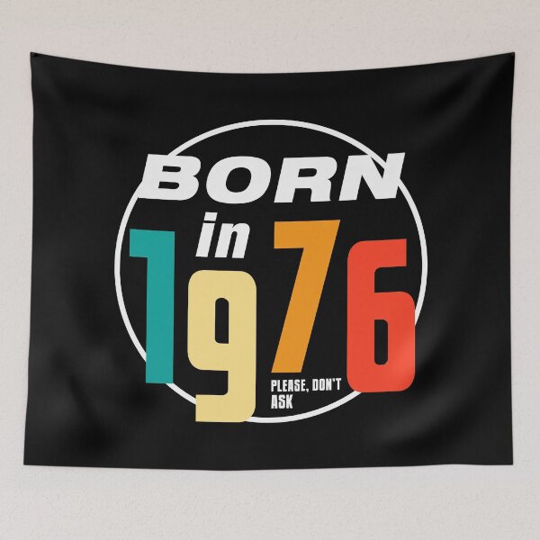 Item preview, Vintage Born in 1976 - Don't Ask Funny 50th Anniversary designed and sold by wingstar.