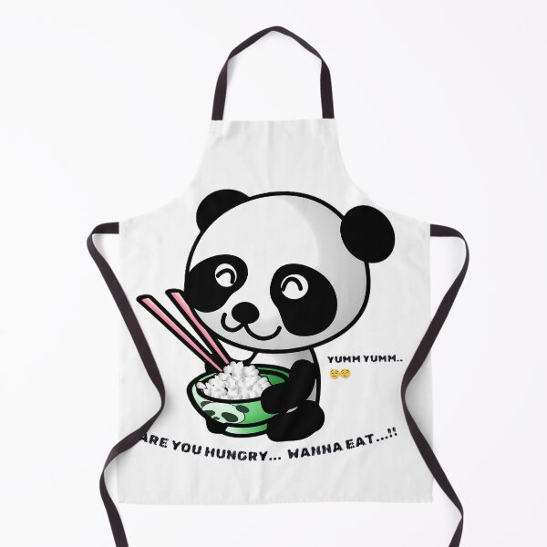 Item preview, EATING WITH PANDA...!! designed and sold by thestickerbuddy.