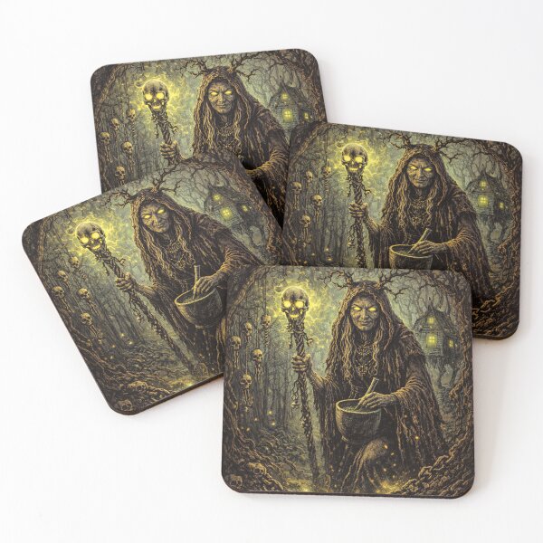 Item preview, Baba Yaga Forest of Bones designed and sold by Ossilith.