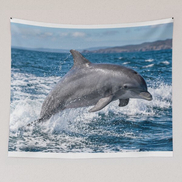 Item preview, Dolphin jumping out of the water. designed and sold by Malisa345.