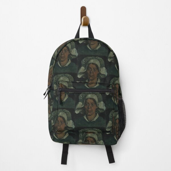 Artikelvorschau, Kopf einer Frau mit weißer Haube von Vincent van Gogh: Stimmungsvolles Porträt (Druck) entworfen und verkauft von artofuniverse.