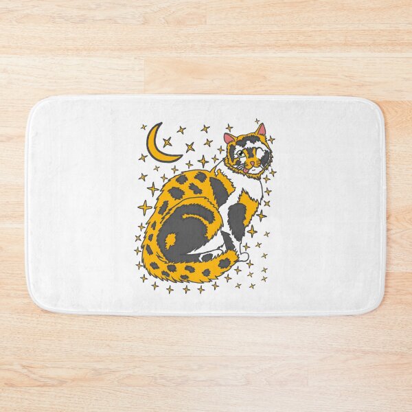 Item preview, Kitty Cat Moon and Stars designed and sold by Colmeia de Ideias.