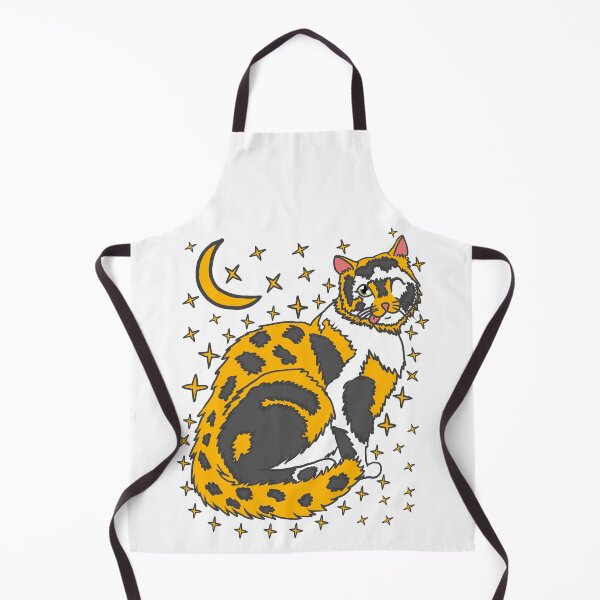 Item preview, Kitty Cat Moon and Stars designed and sold by Colmeia de Ideias.