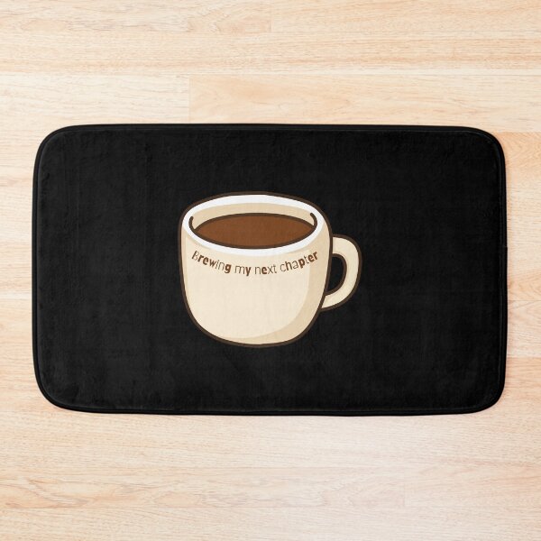 Item preview, brewing my next chapter coffee manifestation new beginning quote aesthetic gift mindset tee designed and sold by THE JAVE STUDIOS.