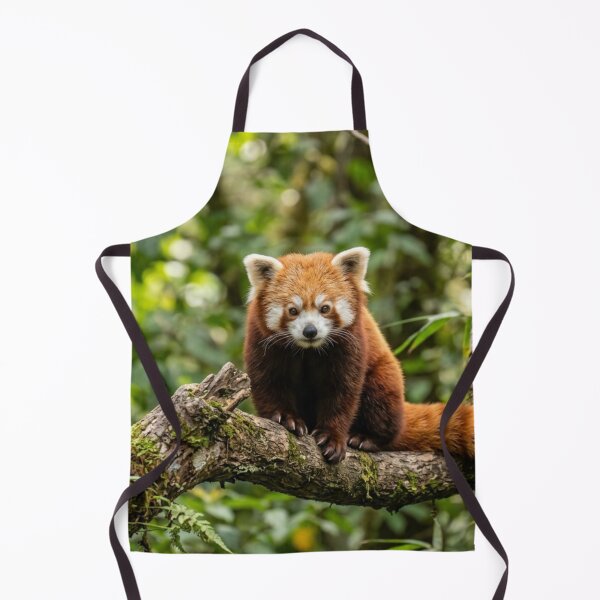 Item preview, Red panda on a branch designed and sold by Malisa345.