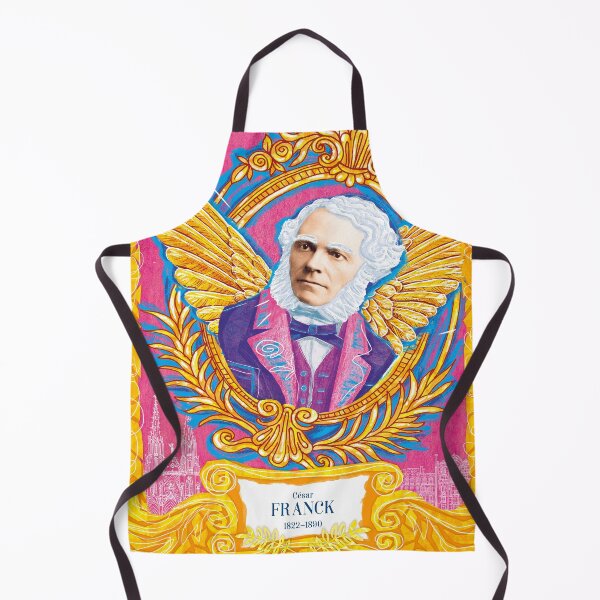 Item preview, Cesar Franck Portrait Art Print, Classical Music Composer designed and sold by Bearlala.