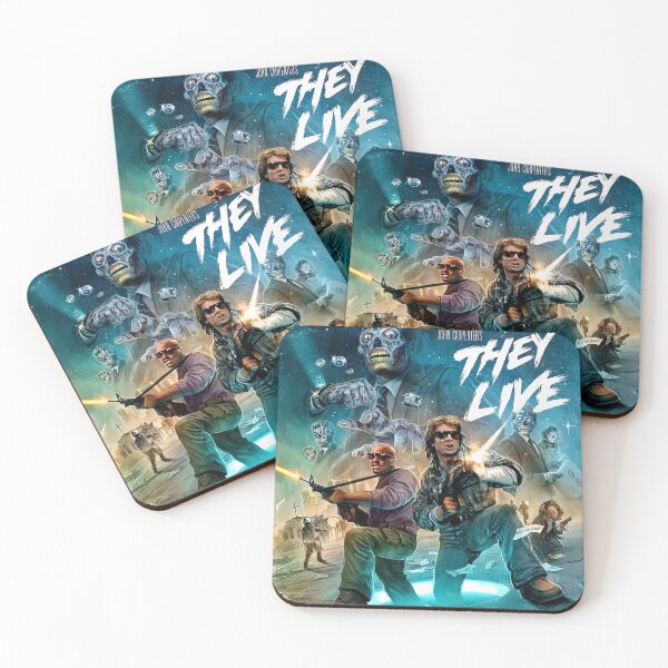 Item preview, They Live, John carpenter, horror designed and sold by edwinrodriguez.