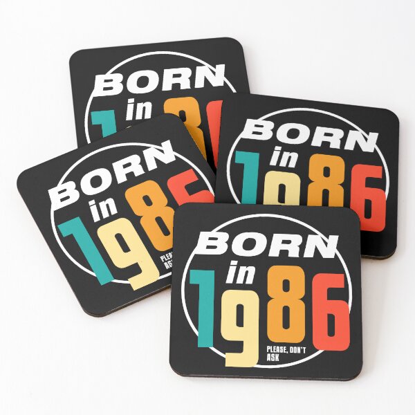 Item preview, Vintage Born in 1986 - Don't Ask Funny 40th Anniversary designed and sold by wingstar.