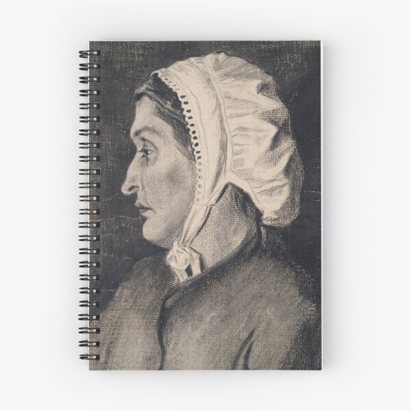 Item preview, Head of a Woman by Vincent van Gogh: Post Impressionist Portrait Study designed and sold by artofuniverse.