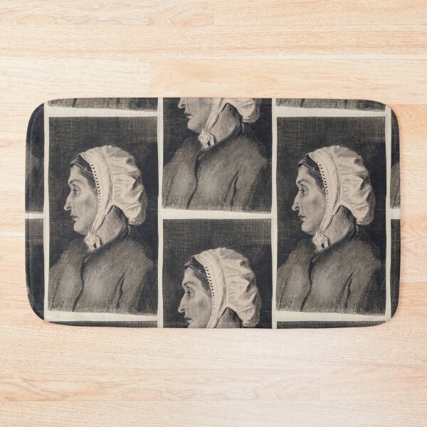 Item preview, Head of a Woman by Vincent van Gogh: Post Impressionist Portrait Study designed and sold by artofuniverse.