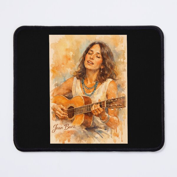 Item preview, Joan Baez designed and sold by Sarcastic designs.