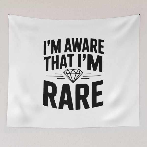 Item preview, I'm Aware That I'm Rare designed and sold by Frank Ring.