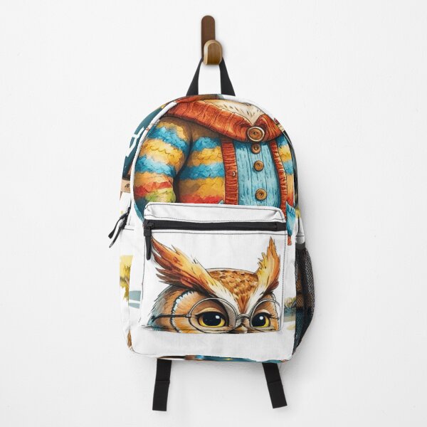 Item preview, Cute Owl Art Teacher at Chalkboard Back to School Watercolor designed and sold by AQUILAKREO.