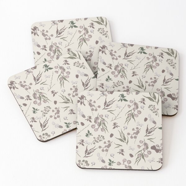 Item preview, Warm Parchment Botanical Pattern – Soft Neutral Cottagecore Design designed and sold by akneeland603.