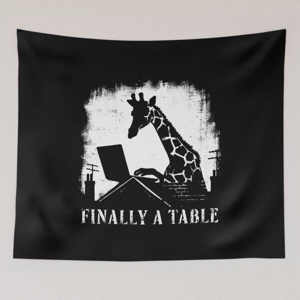 Item preview, Giraffe Work At Home - Funny Graphic Home Office Lover designed and sold by JamesARager.