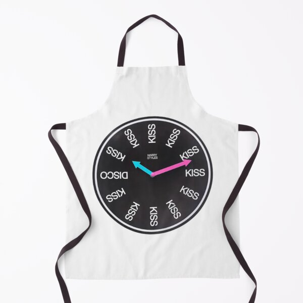 Item preview, Kiss All The Time Clock - Disco Occasionally Decor - Retro 2026 Tour Aesthetic designed and sold by JLMWorks.