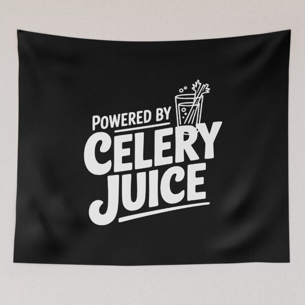 Item preview, Powered by Celery Juice designed and sold by Frank Ring.