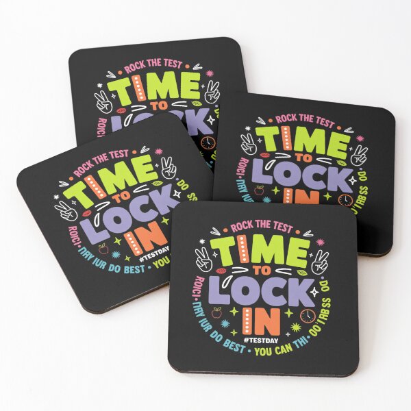 Item preview, Time to Lock in Test Day Do Your Best Teachers Students designed and sold by ZACK ART.