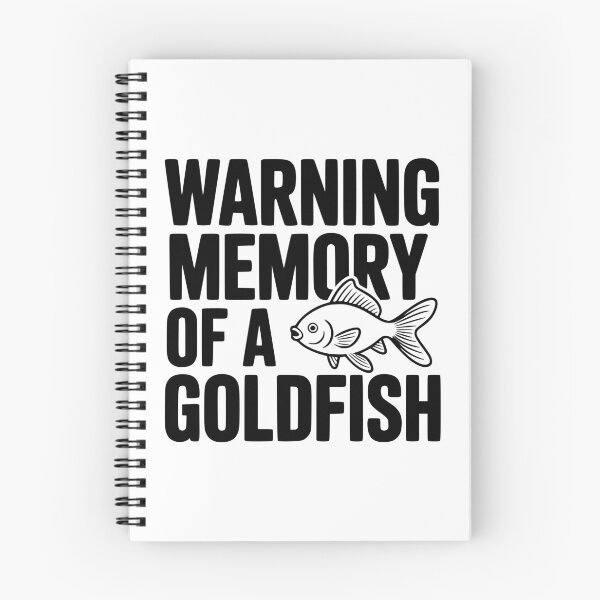 Item preview, Warning Memory of a Goldfish designed and sold by Frank Ring.