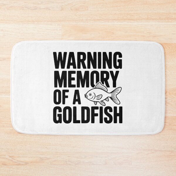 Item preview, Warning Memory of a Goldfish designed and sold by Frank Ring.